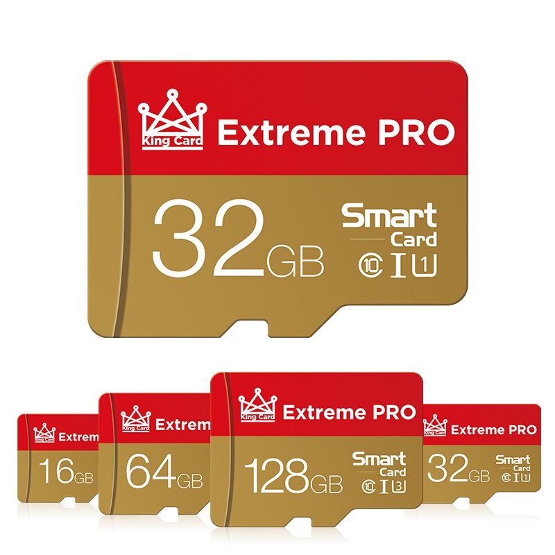 Extreme Pro High Speed 16GB 32GGB 64GB 128GB Class 10 TF Memory Micro SD Card Flash Drive With Card Adapter For Smartphone Tablet Speaker Car DVR GPS Camera 32GB