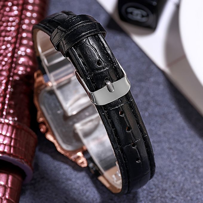 Women Watch Leather Band Ladies Quartz Wrist Watch