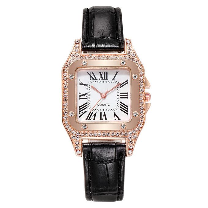 Women Watch Leather Band Ladies Quartz Wrist Watch