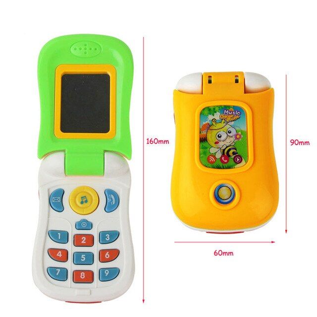 Above 1 Year Old Baby Electronic Musical Phone Toy