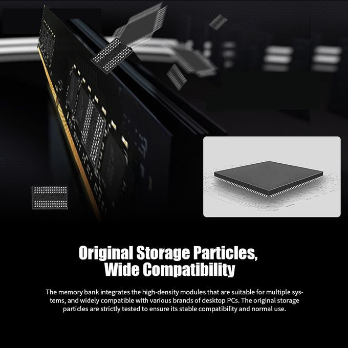 JUHOR DDR4 2400MHz 1.2V 8GB Desktop PC Memory  PC Memory