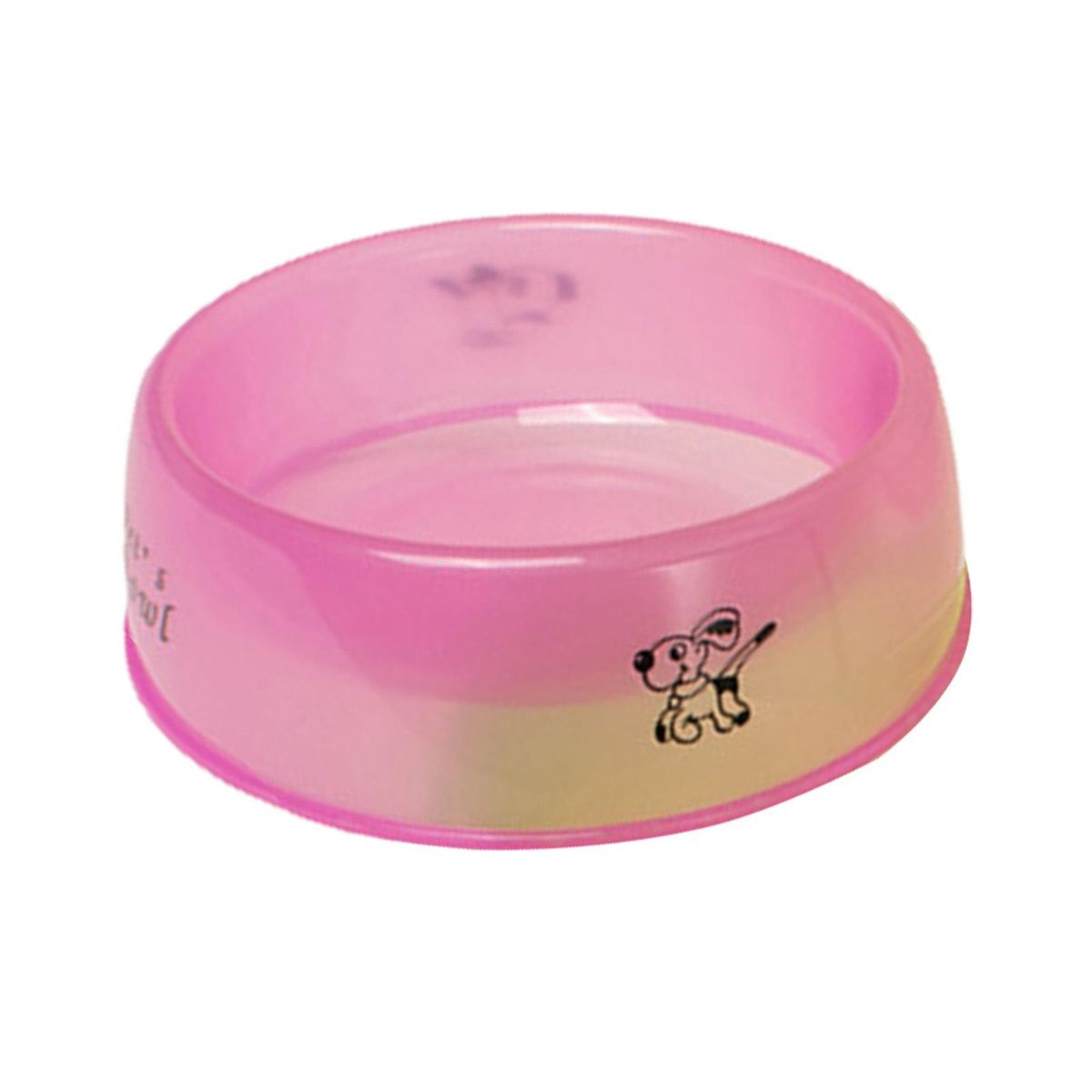 Pet Water Bowl Healthy Cat Water Food Feeder Pink