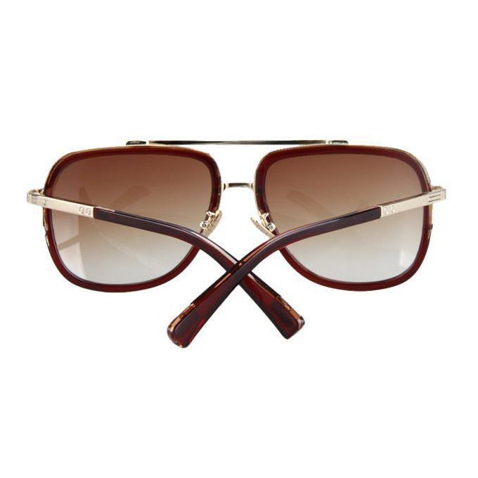 Vintage Men Shades Sunglasses Designer Sun Glasses UV400 Protection-Brown