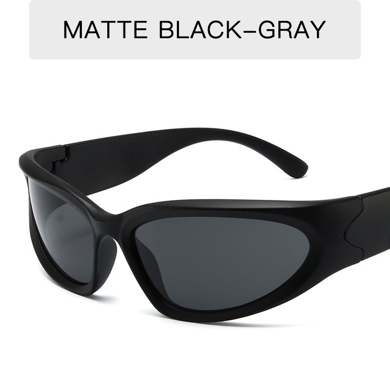 Y2K Black Trend Fashion Hip Hop Unisex Sunglasses