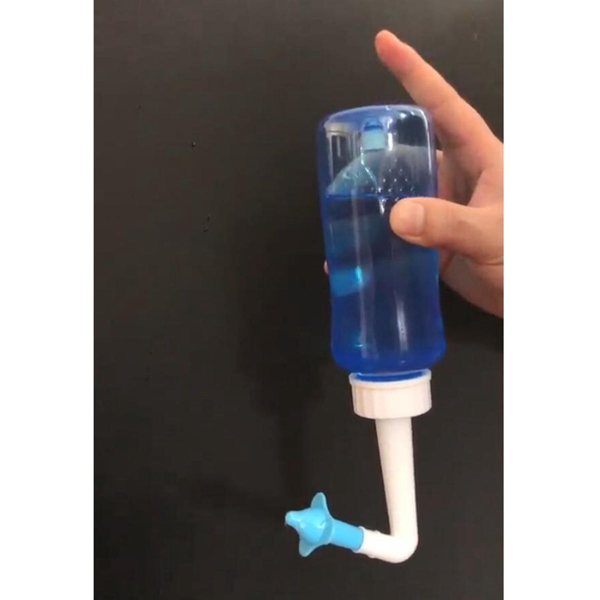 Neti Pot Sinus Rinse Bottle Nose Wash Nasal 500ml Manual Valve