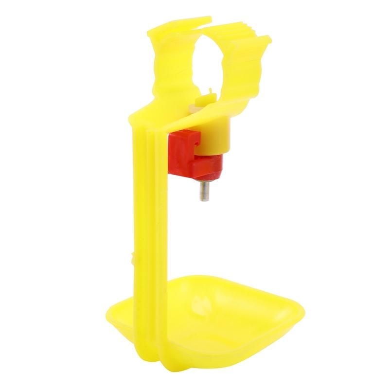 35Pcs Poultry Chicken Drinker Hanging Cups Chick Automatic Waterers Drinking Fountain Pipes Ball Nipple Farm Poultry Feeding Supplies