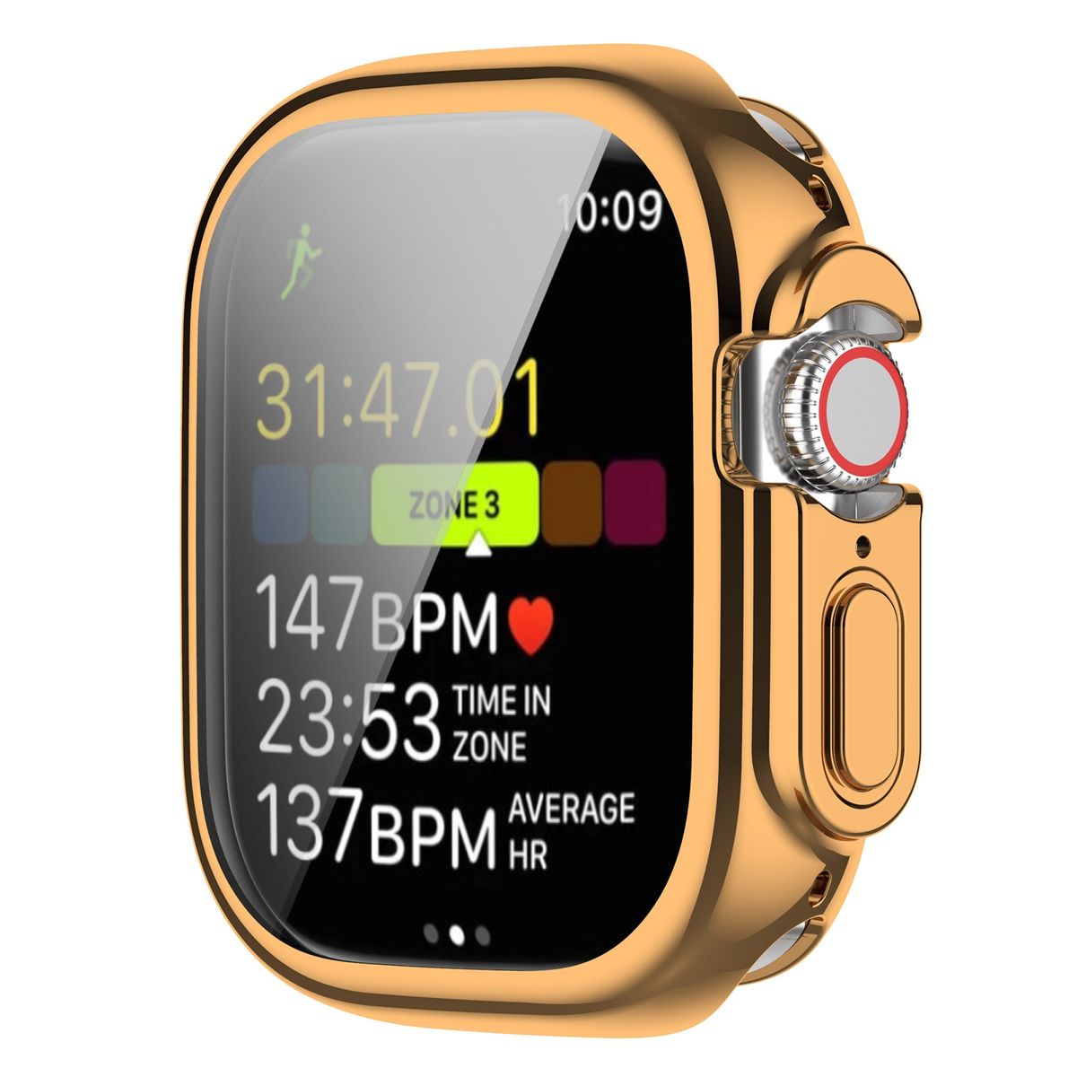 TPU Protective Case For Apple Watch Ultra 49mm(Rose Gold)