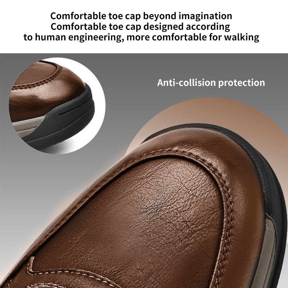 Men's Hiking Shoes Are Wear-resistant And Waterproof - Brown