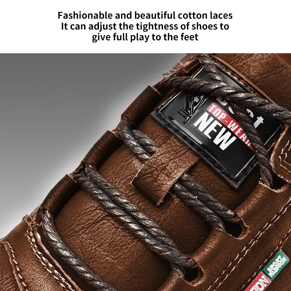 Men's Hiking Shoes Are Wear-resistant And Waterproof - Brown