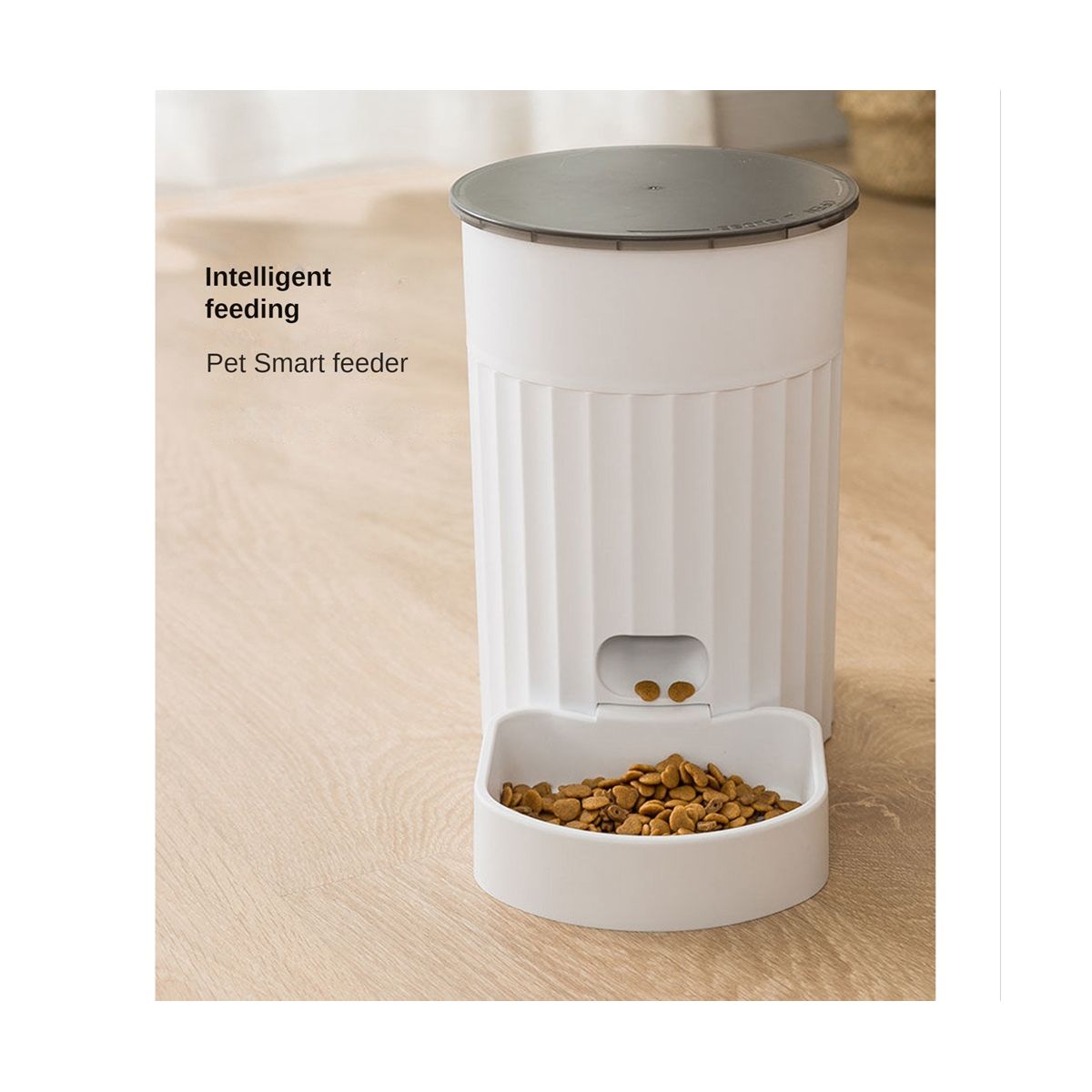 2.4GHz WiFi Pet Smart Dry Food Dispenser with Control