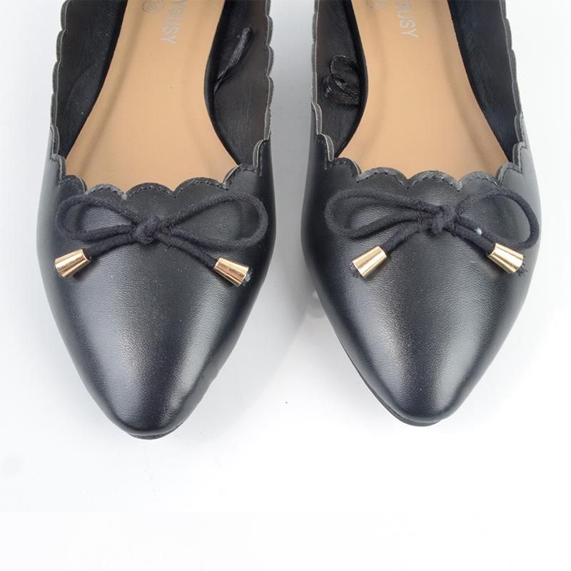 Beautiful Ladies Doll Shoes Lace Edge Women Flat Pumps Shoes