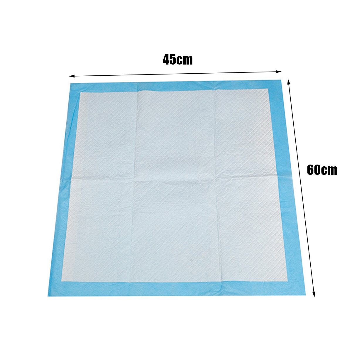 60×45CM 50PCS Pet Training Pads Toilet Pee Wee Mats Dog Cat Nappy Diaper