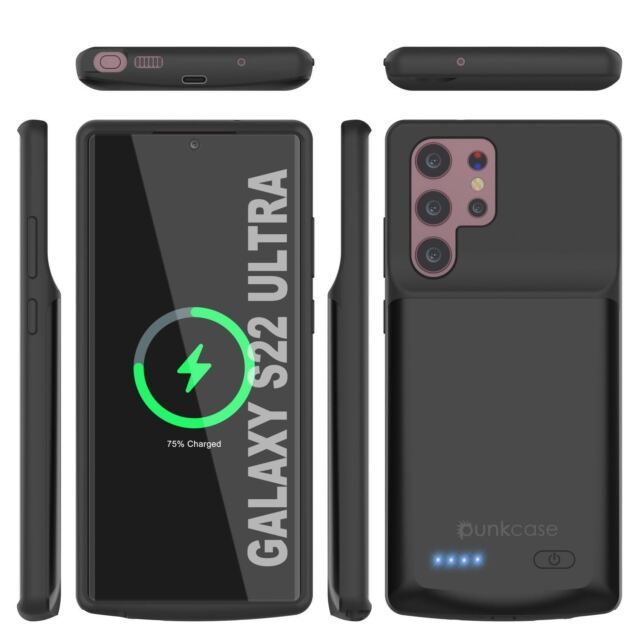 Extended Super Fast Battery Case For Samsung S22 Ultra