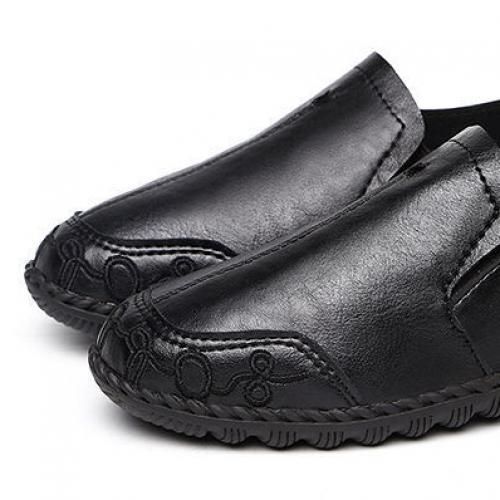 Ladies FashionCasual Flat Shoes Office Shoes-Black