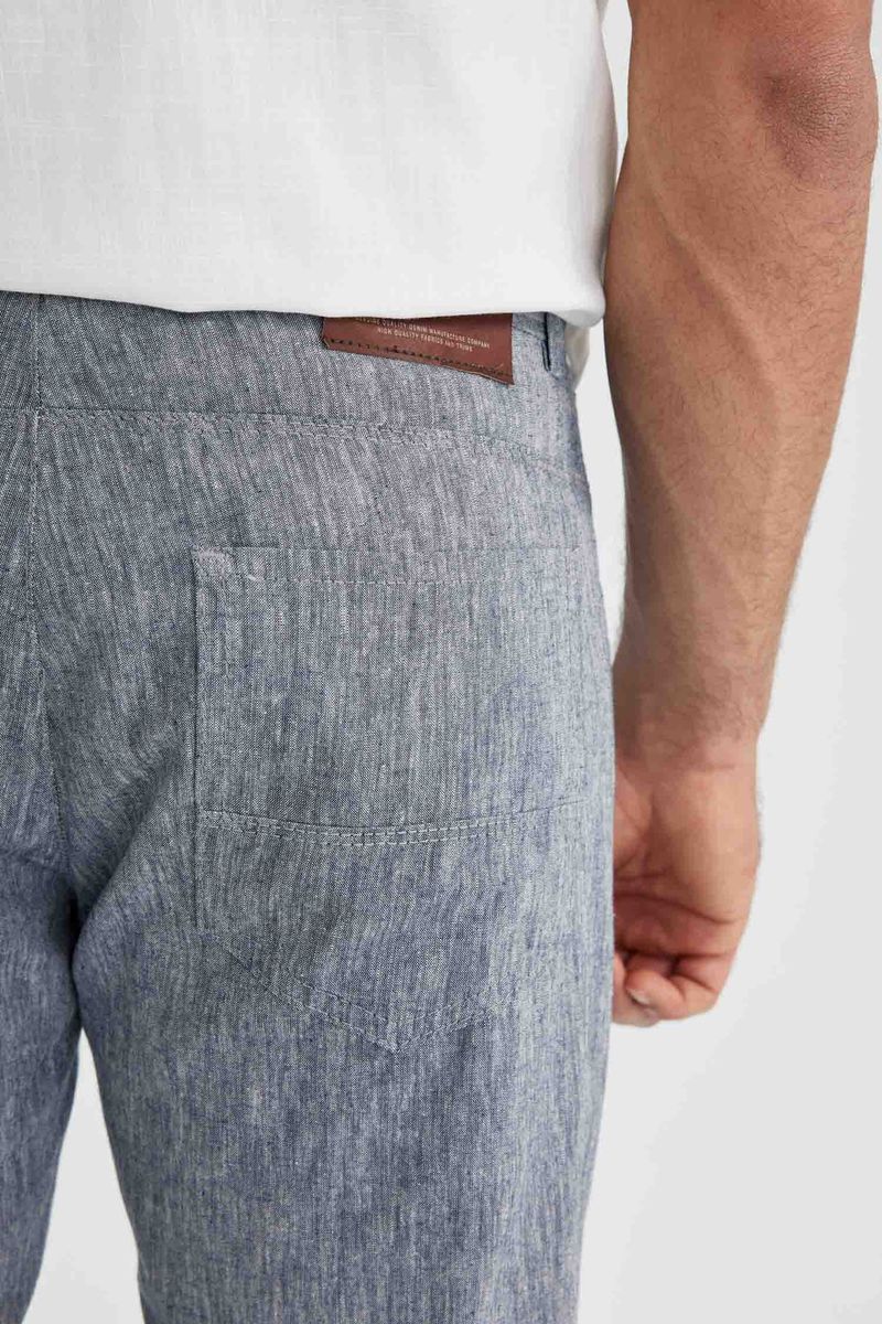 Man Young Regular Fit Woven Trousers - Gray