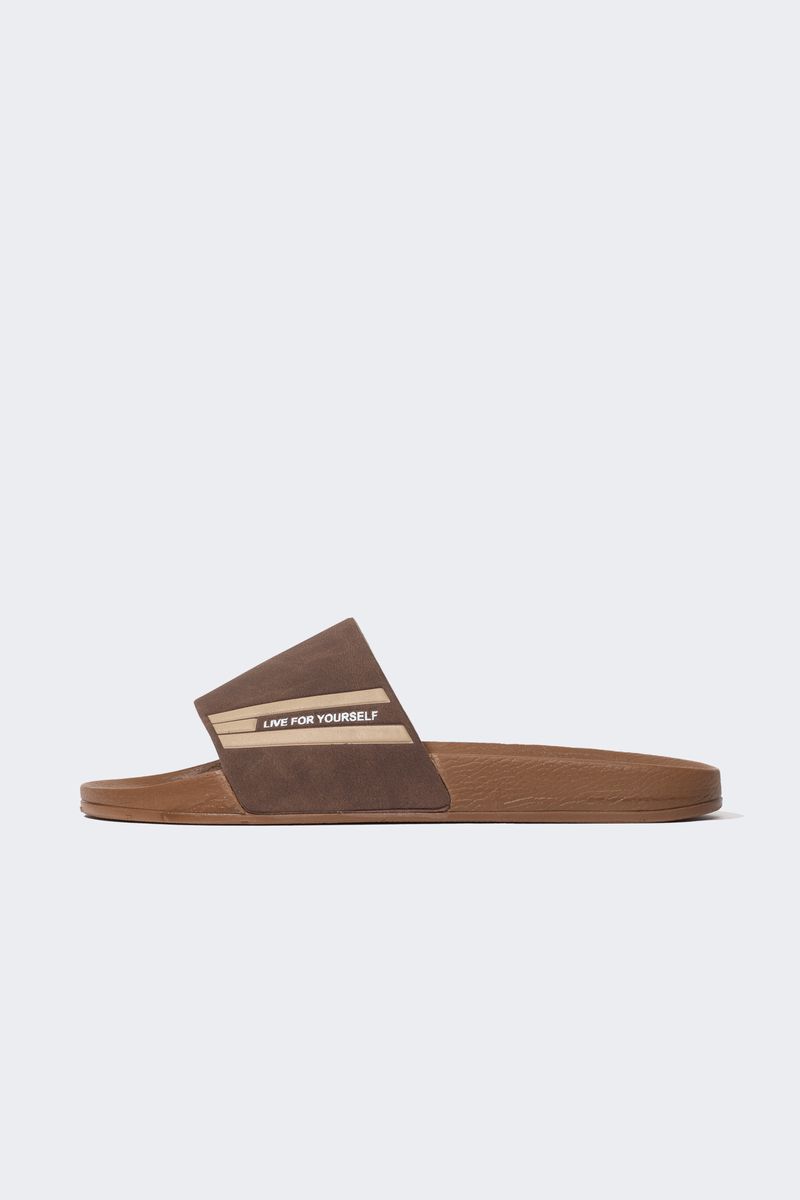 Man Casual Slipper-Flipflop - Brown