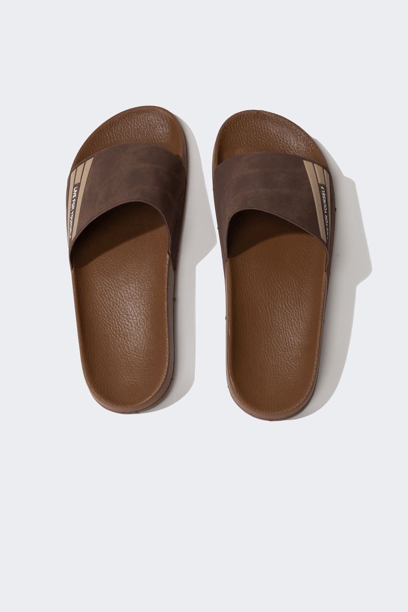 Man Casual Slipper-Flipflop - Brown