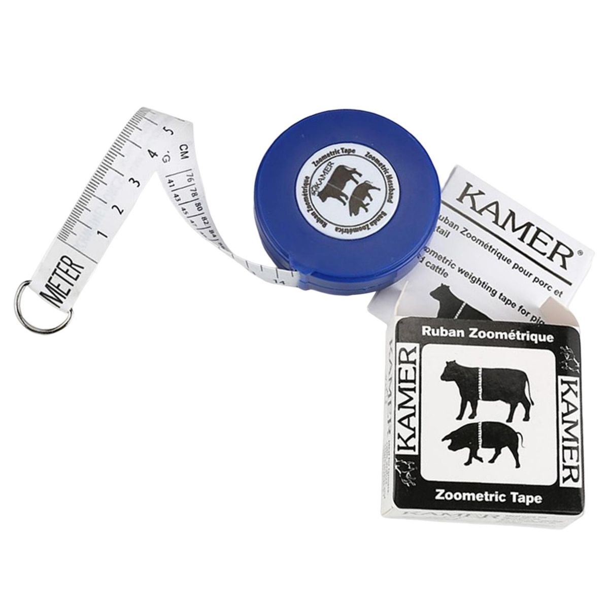 Livestock Pigs Cattles Weight Measuring Tape Tape Retractable Measure