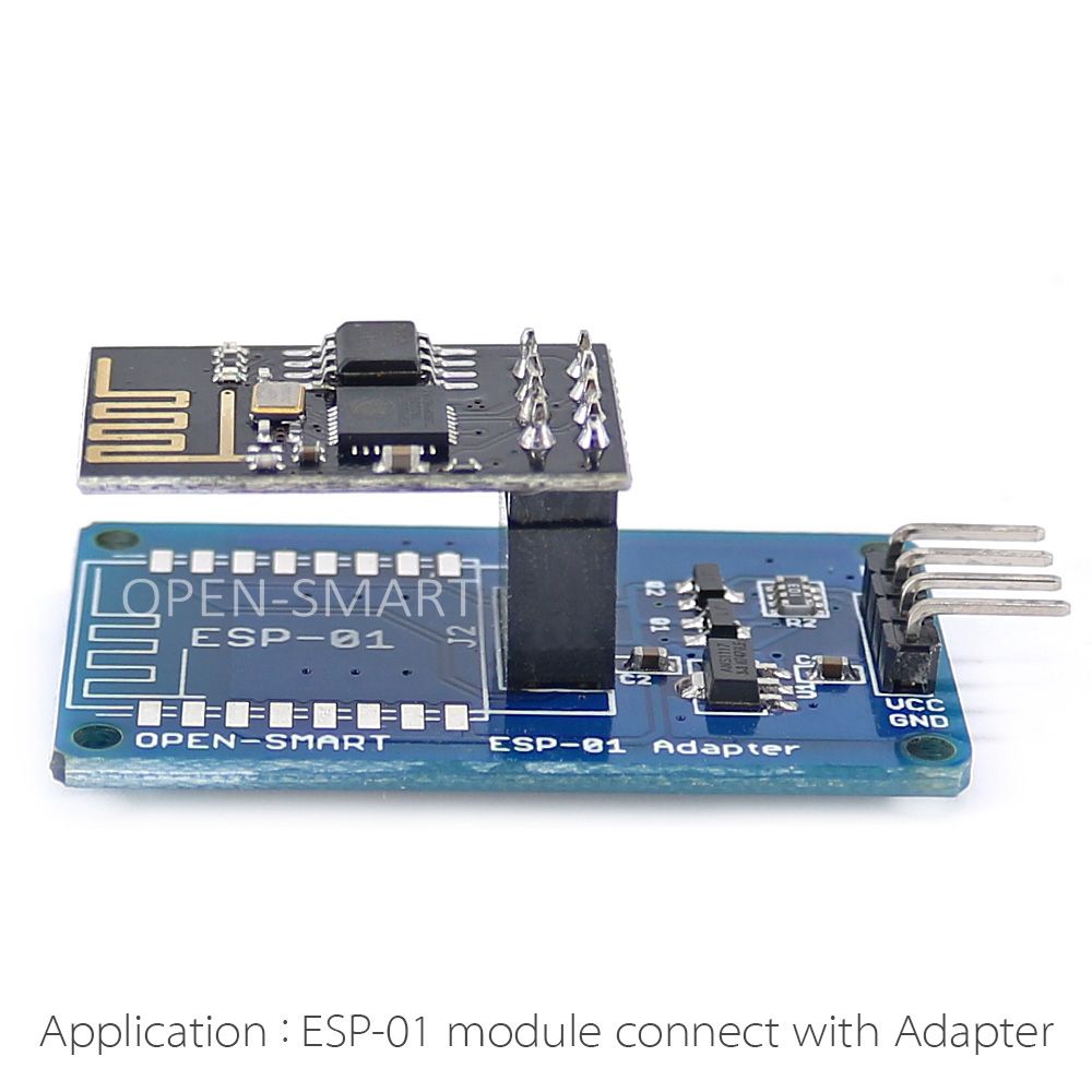 For Module Module WIFI Wireless ESP-01 Wi-Fi Adapter ESP8266 + Serial Arduino ESP-01 Transceiver
