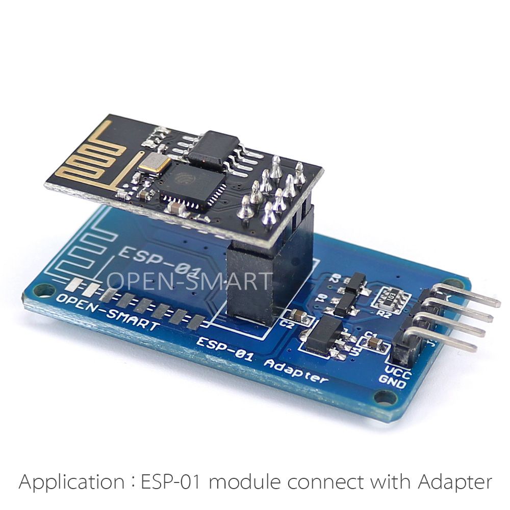 For Module Module WIFI Wireless ESP-01 Wi-Fi Adapter ESP8266 + Serial Arduino ESP-01 Transceiver