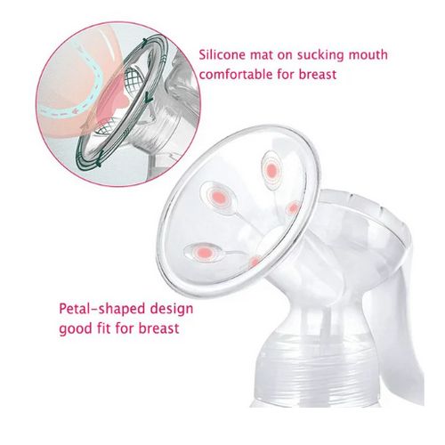 Baby Breast Milk Extractor Suction Pump For Nursing Lactating Moms--Manual