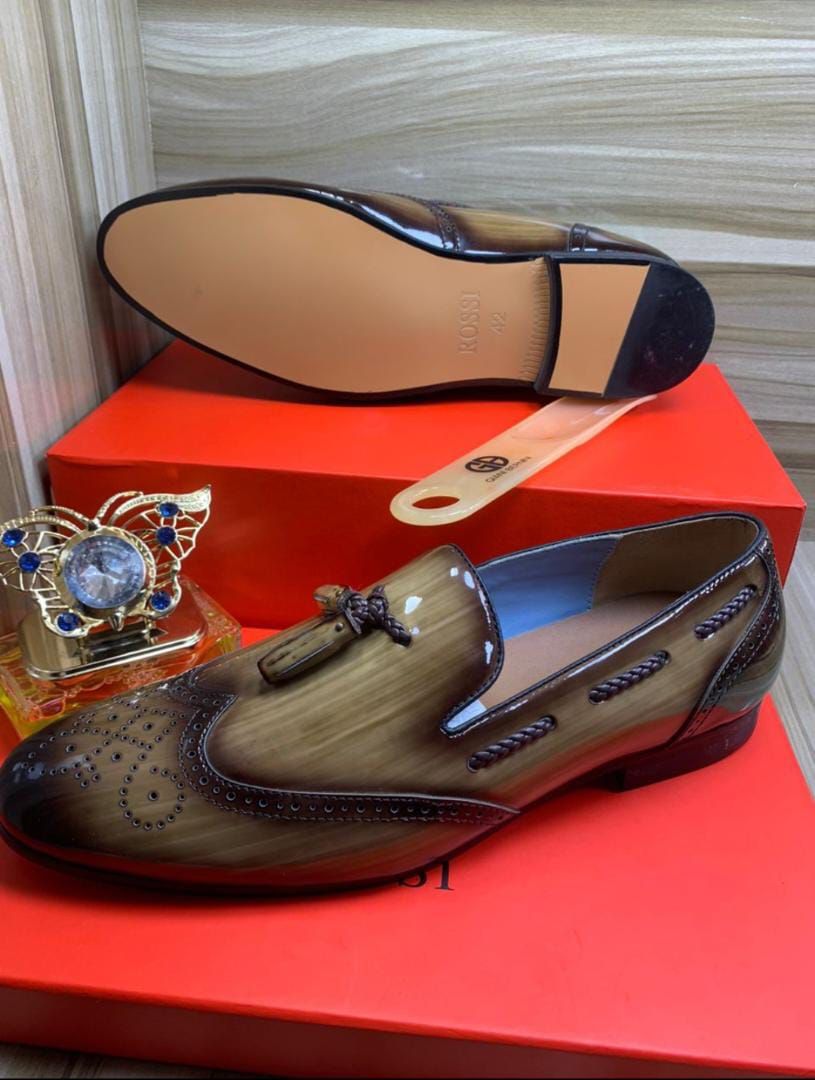 Men Shinny Casual Formal Comfortable Shoe