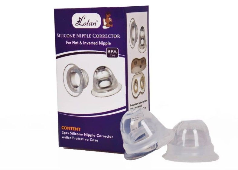 Nipple Corrector- For Flat & Inverted Nipples; 2pcs With A Storage Case
