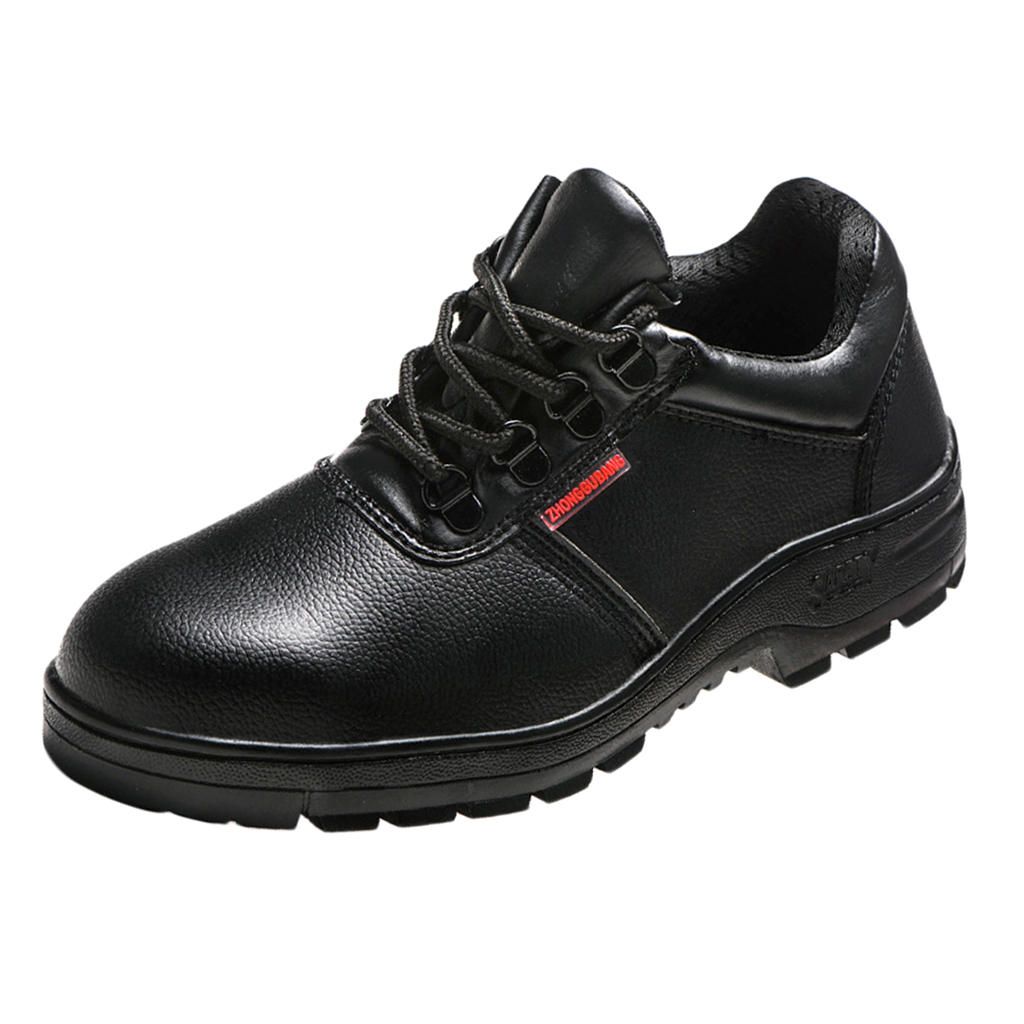 Pair Of Safety Work Boots Steel Toe Water Resistant Shock US 7.0