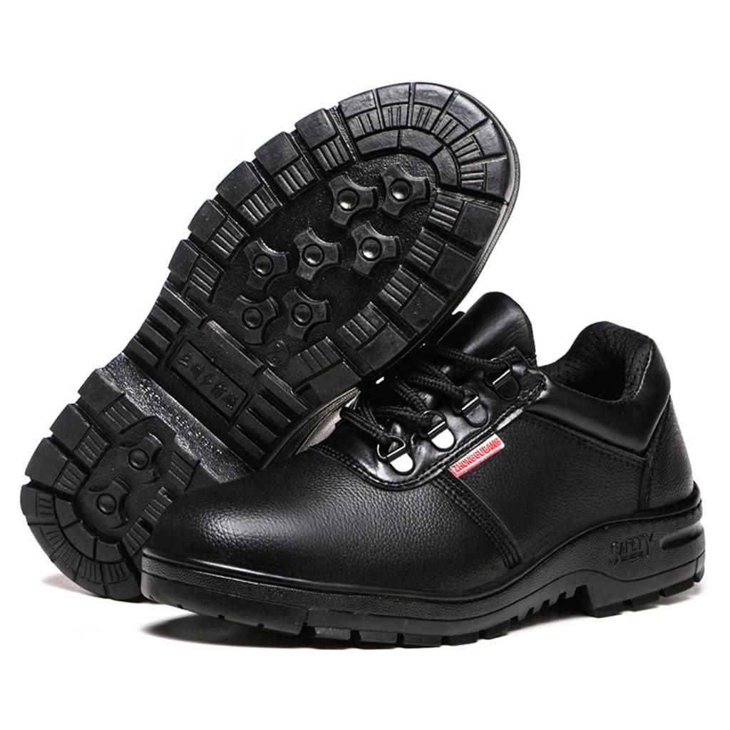 Pair Of Safety Work Boots Steel Toe Water Resistant Shock US 7.0