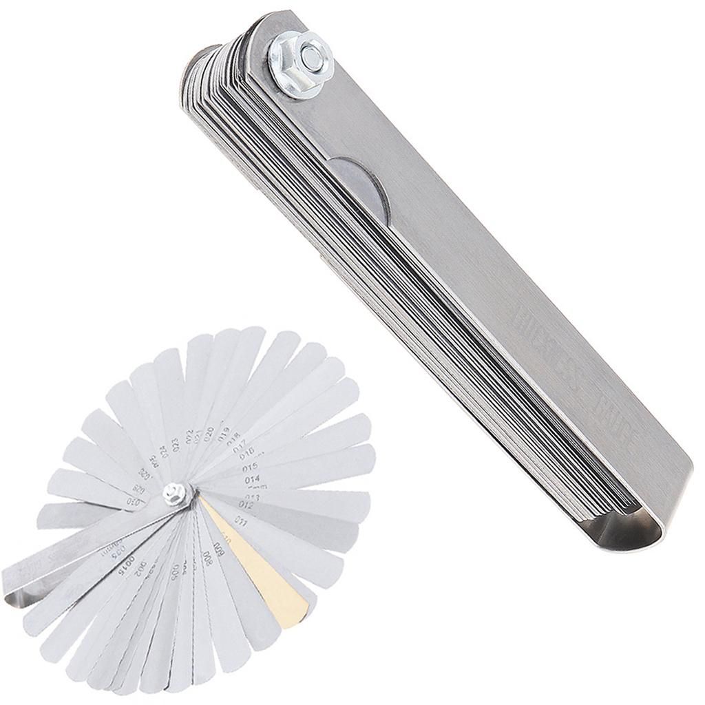 Gazechimp 32 Blade Feeler Gauge Metric & SAE Dual Reading