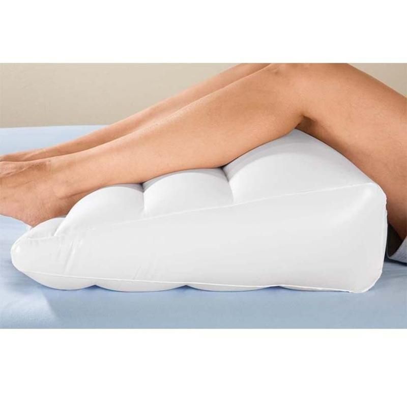 Large Inflatable Bed Wedge Pillow - Portable Lightweight