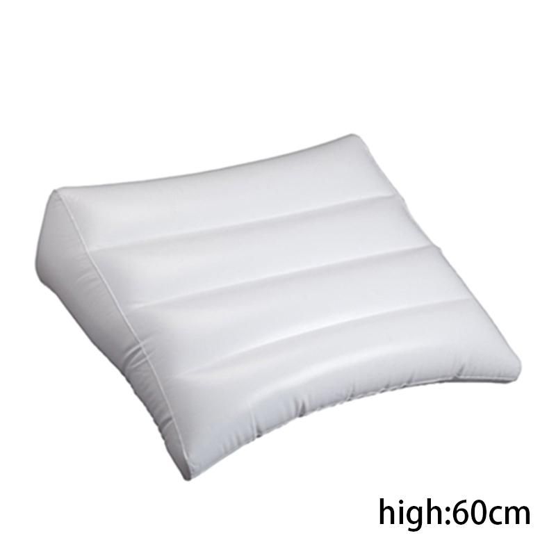 Large Inflatable Bed Wedge Pillow - Portable Lightweight