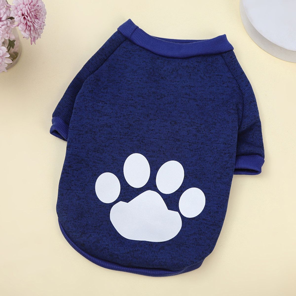Pet Sweater Dog Pajamas Small Thin Puppy Outfit Royal Blue