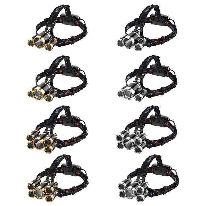 Factory Wholesale Strong Light Headlight 3ledUSB Charging