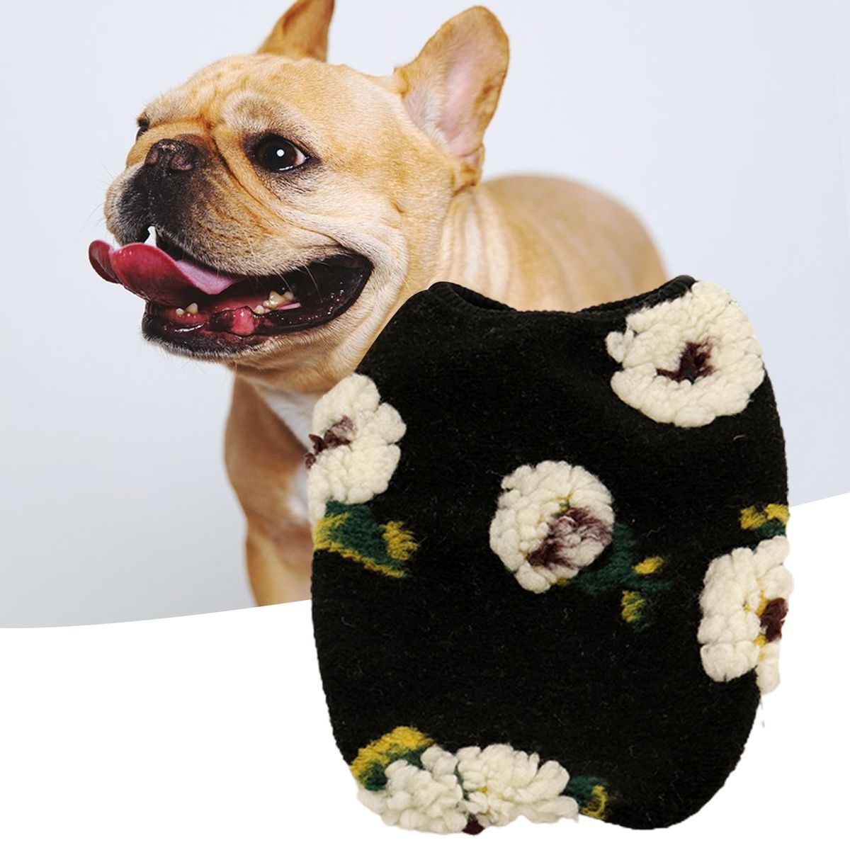 Pet Shirt Lovely Pet Sweatshirt Costume Black
