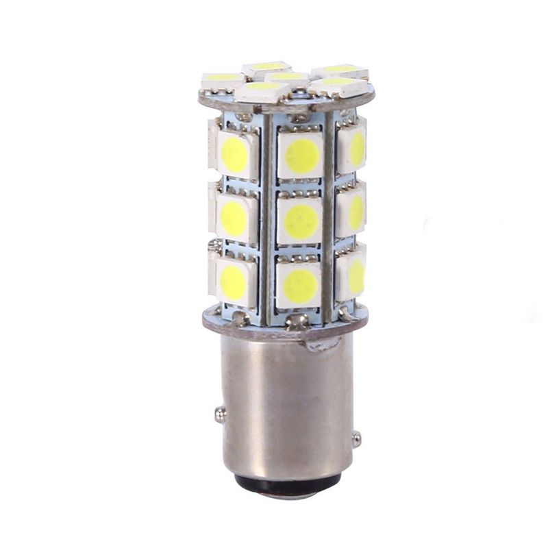 Universal 1157 SMD 5050 Car 12V LED Tail Brake-White Light