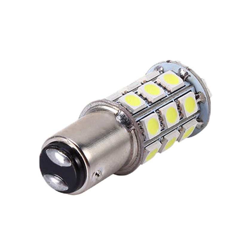 Universal 1157 SMD 5050 Car 12V LED Tail Brake-White Light