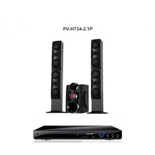 2.1ch Powerful Home Theatre Pv-ht34-2.1p + Free Lg Dvd