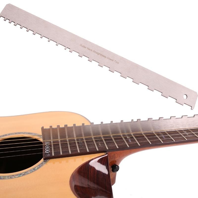 Guitar Neck Notched Straight Edge Luthiers Tool Fret Rocker