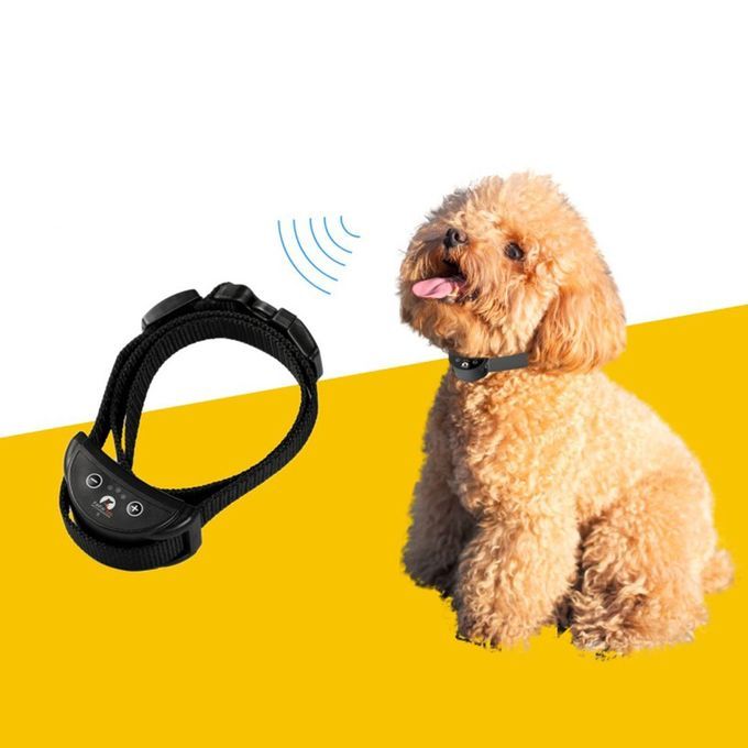PaiPaitek PD258-S Dog Training Collar Anti-barking USB Trainer Black