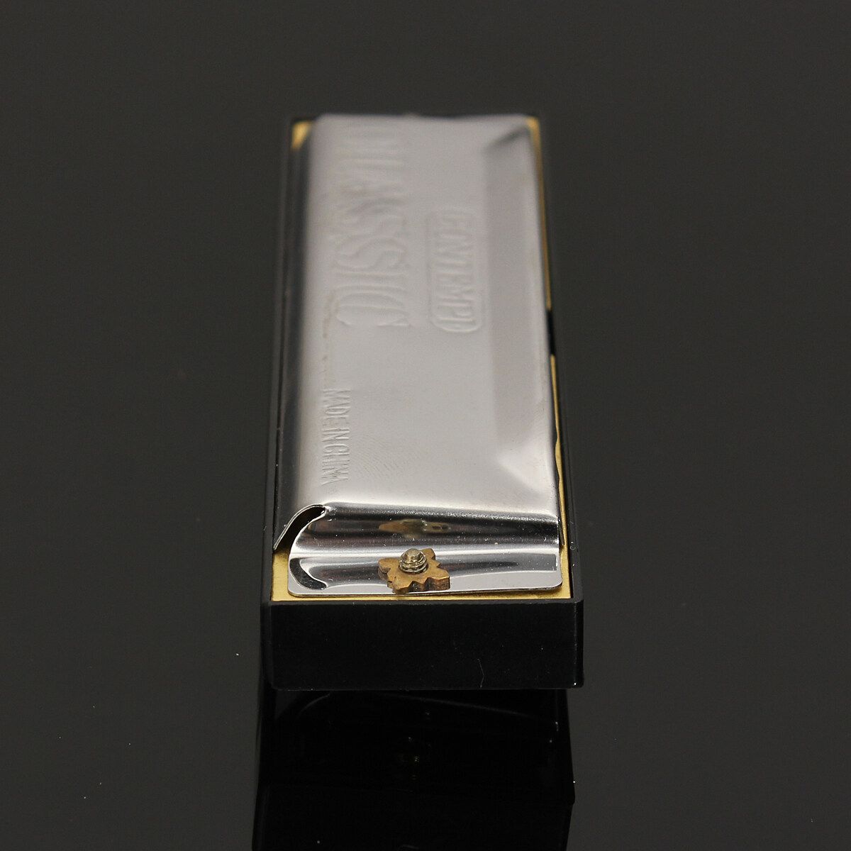 Silver Metal 10 Holes Harmonica Key Mouth Organ Children Gift Toys K5BO