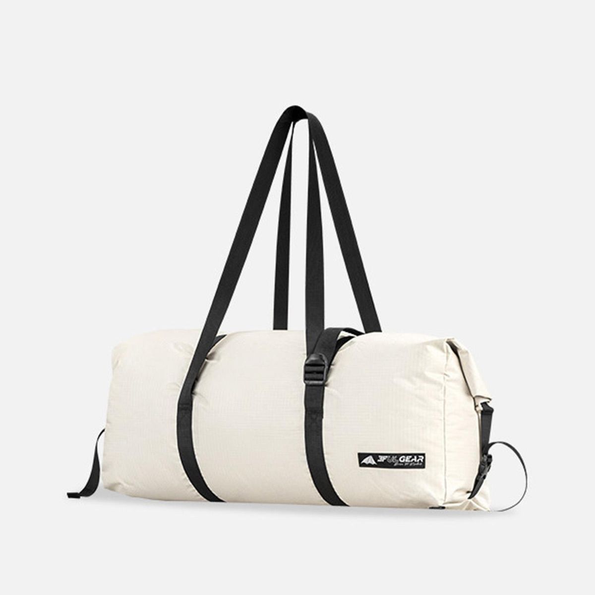 Foldable Travel Duffle Bag Hold All Travel Luggage Bag Holiday White L