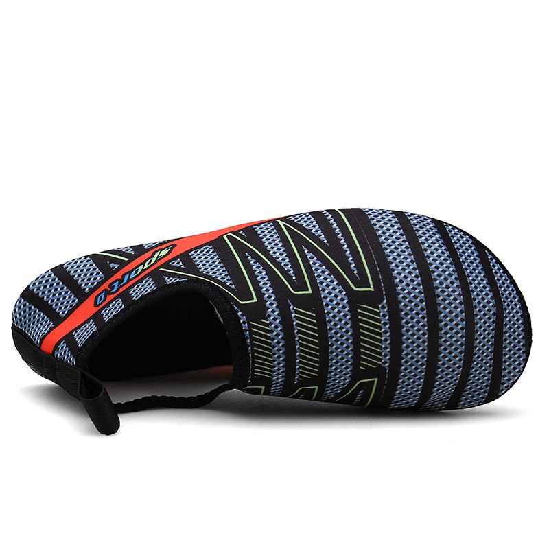 Big Size Water Shoes Beach Diving Yoga Shoes-Dark Blue