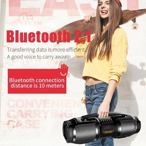 SOLID SUPER Bass Speaker, RADIO, MEMORY CARD,USB, BLUETOOTH, AUX, LUX DISPLAY, REMOTE, MIC ETC