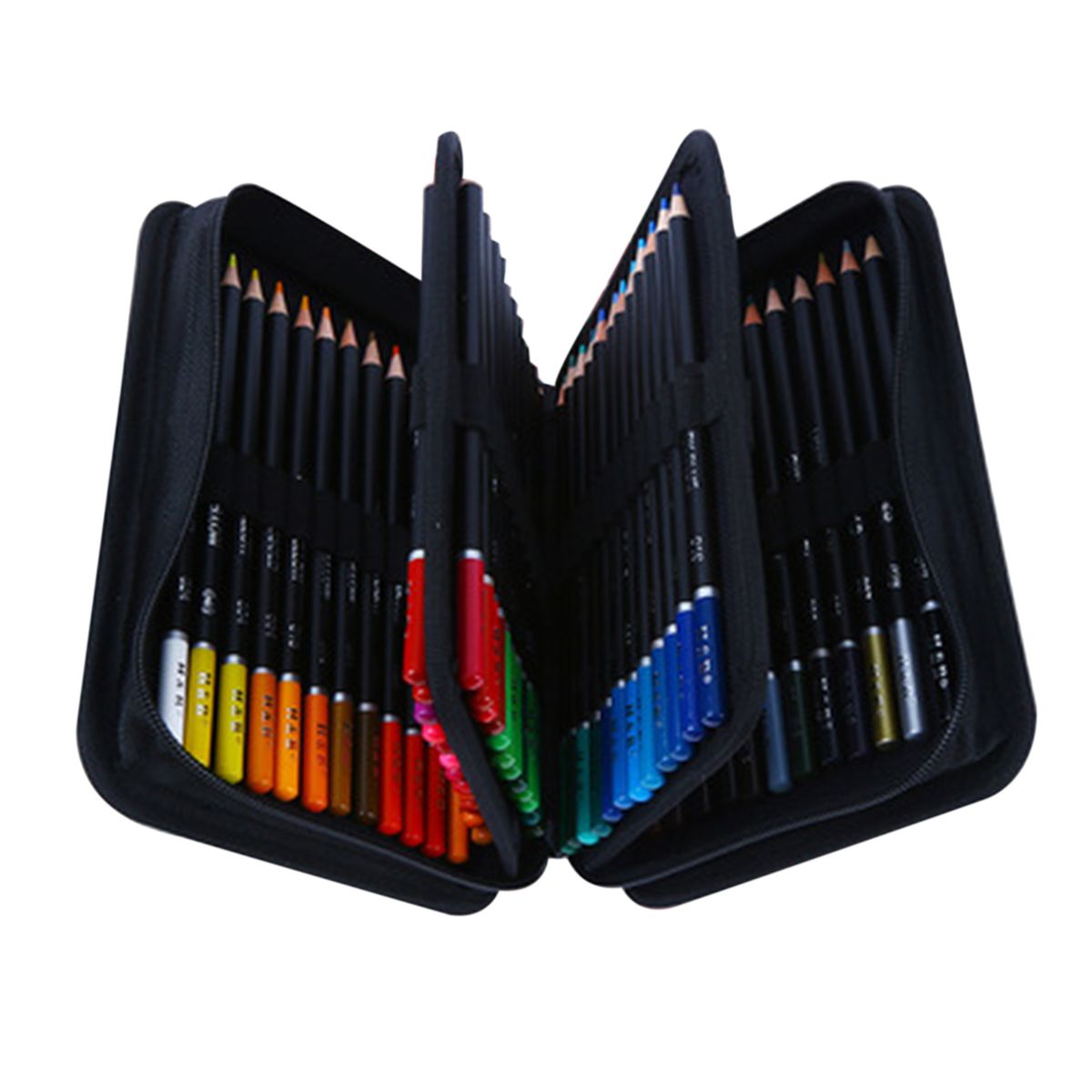 H&B 72 Colors Oil Painting Pencil Stick Art Set Kit