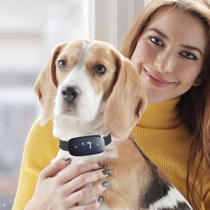 Adjustable Dog Training Collar Stop  Anti  Vibration For