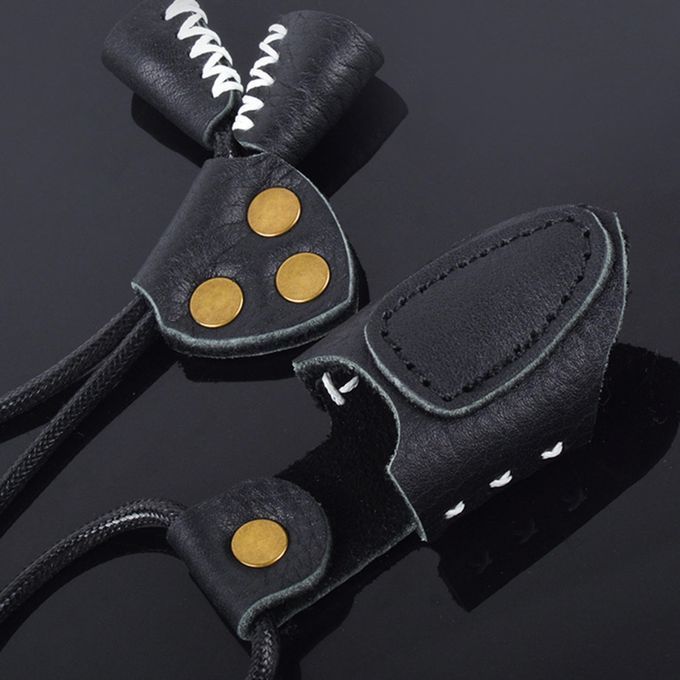 Hunting Archery Finger Tab Glove Protective Gear PU Leather Finger