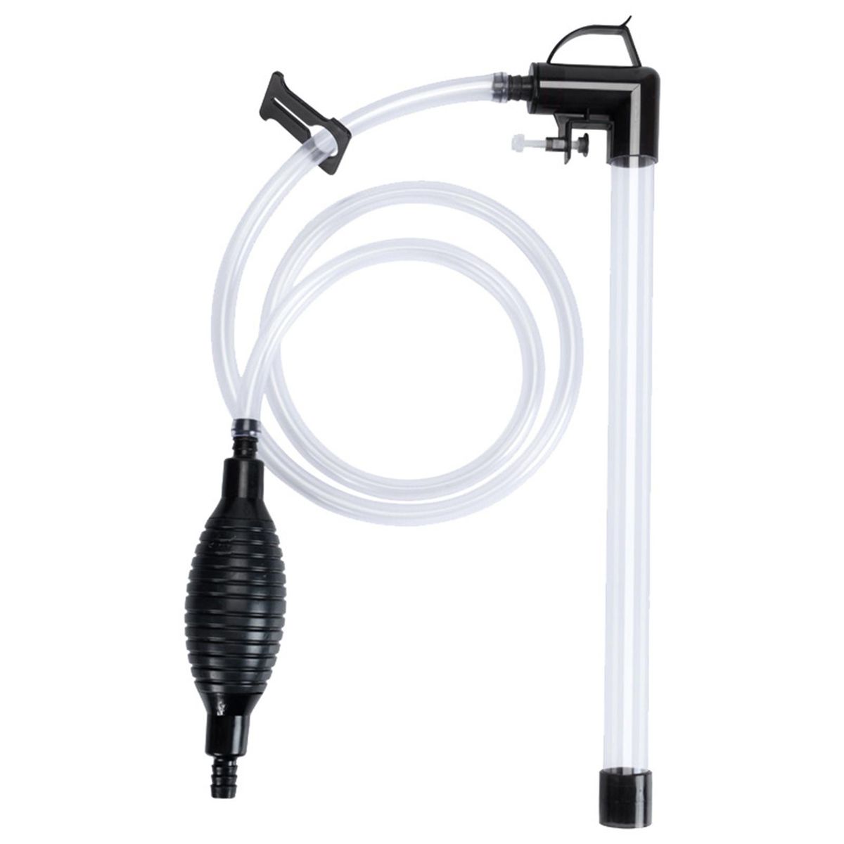 1 Set Water Cleaning Fish Dung Water Change Siphon Black