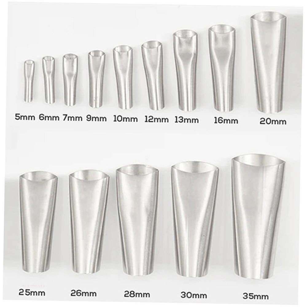 14pcs Caulking Finisher Stainless Steel Glue Nozzle Sealant