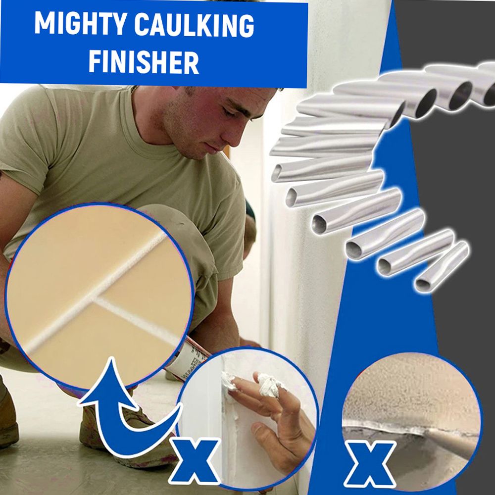 14pcs Caulking Finisher Stainless Steel Glue Nozzle Sealant